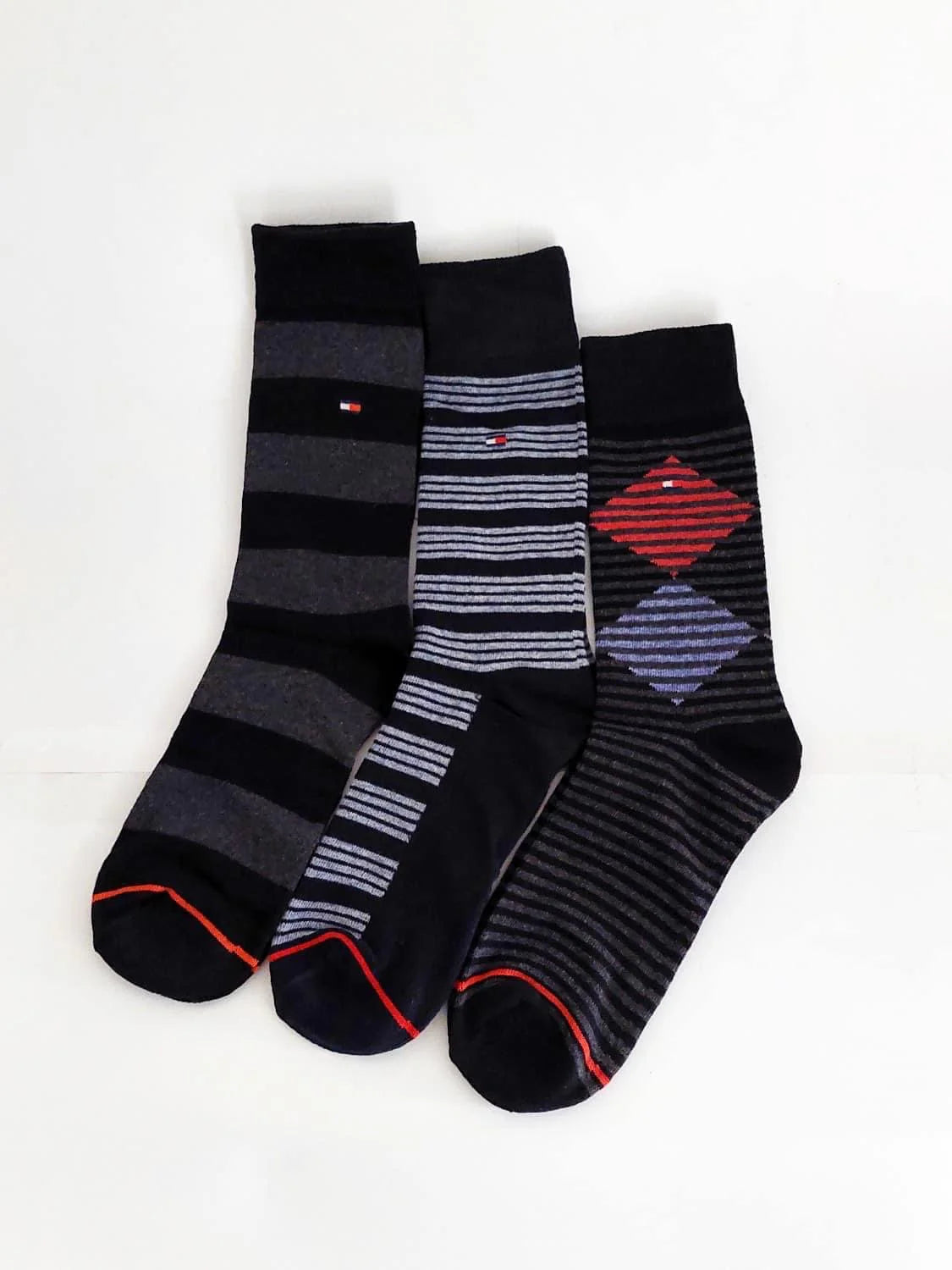 Full Socks - T-o-m-m-y Dress Socks Pack of 3