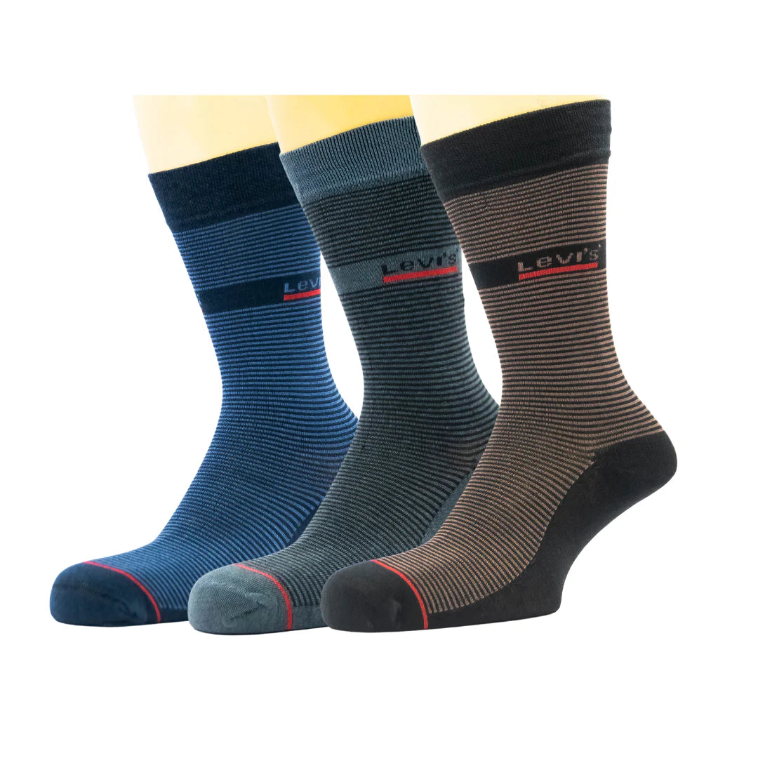 Full Socks - L-E-V-I-S Full Socks - Pack of 3