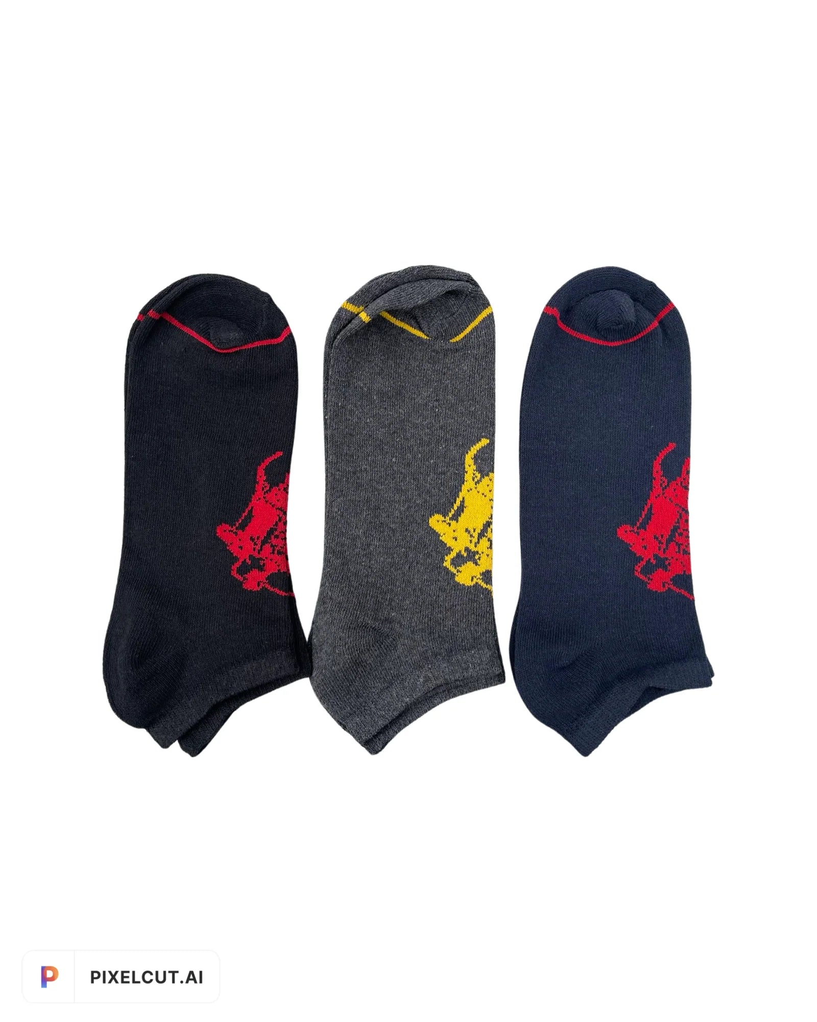 POL - BRANDED ANKLE SOCKS (PACK OF 3)
