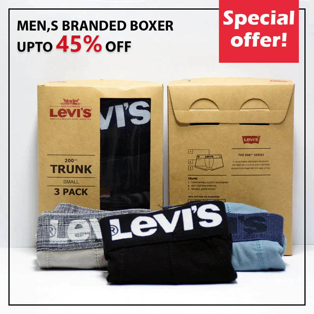 Multi Color - Branded Boxer LV (Pack Of 3)