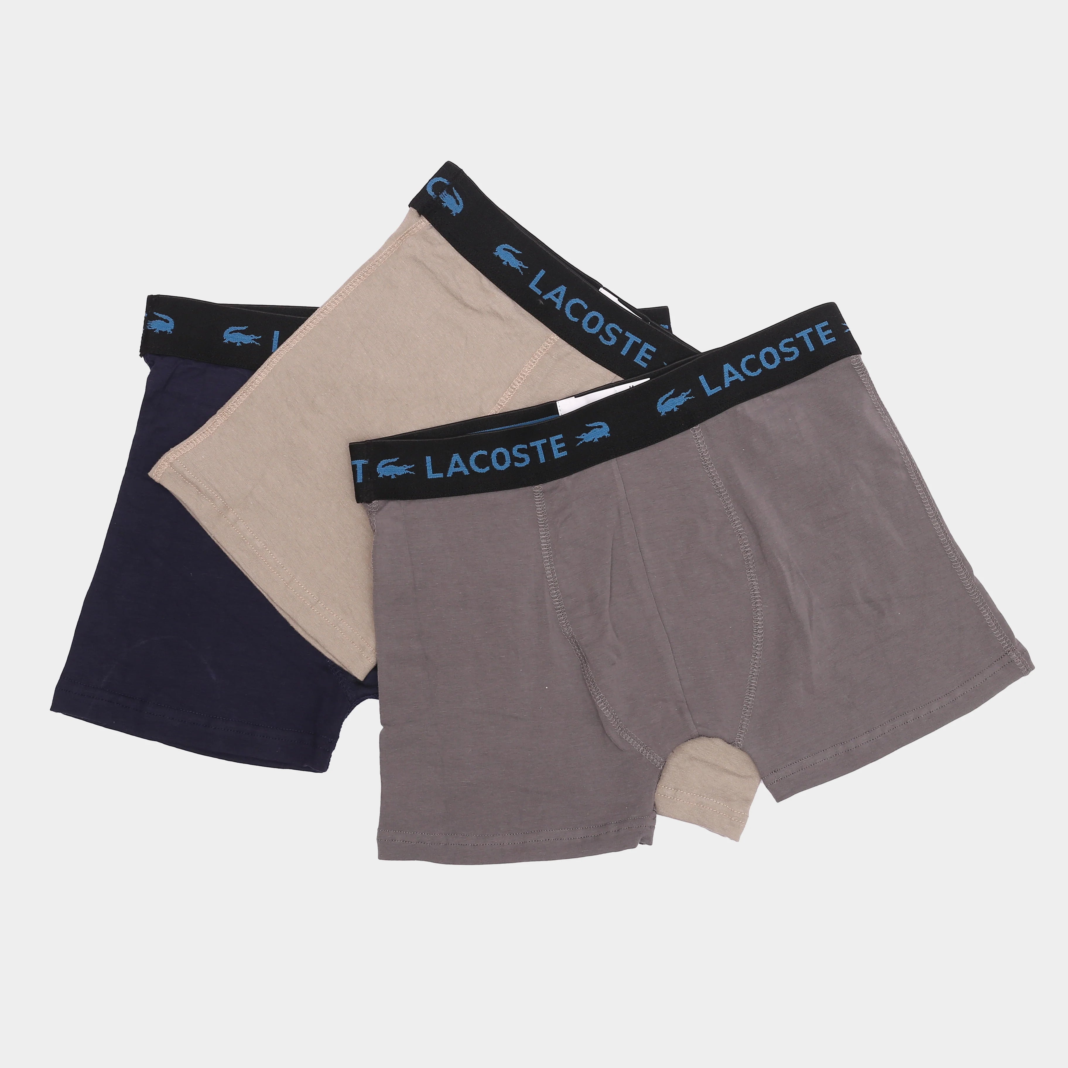 Branded Boxer L-A-C-O-S-T-E (Pack Of 3)