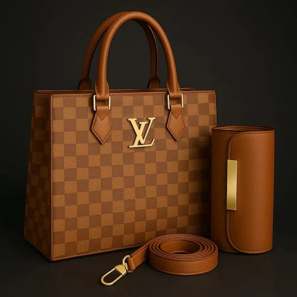 Imported 100% VOGUE 2 PIECE BROWN